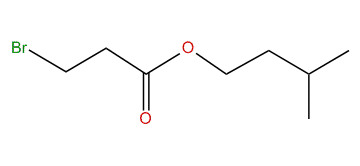 Isopentyl 3-bromopropanoate